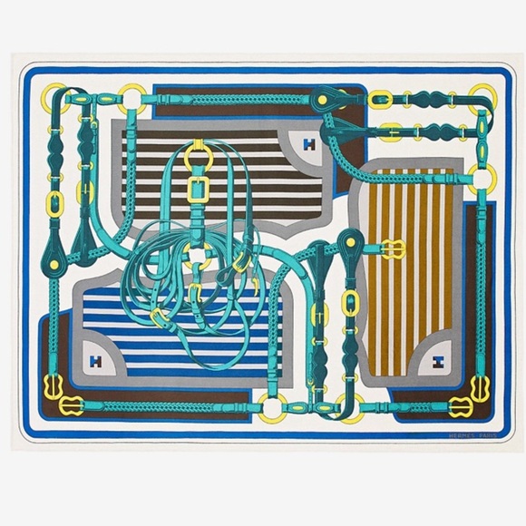 Hermes Other - Hermès Coaching blanket, cashmere and silk